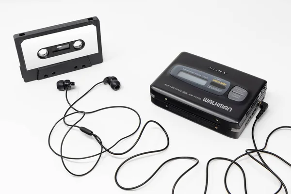 Sony walkman lecteur de cassette images libres de droit, photos de