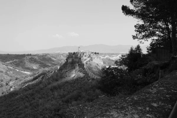 Blick Auf Civita Bagnoregio Eine Stadt Der Provinz Viterbo Mittelitalien — Stockfoto