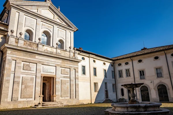 Marzo 2019 Collepardo Frosinone Lazio Italia Trisulti Charterhouse Monasterio Cartusiano — Foto de Stock
