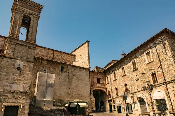 Juni 2019 Narni Umbrien Italien San Giovenaleos Medeltida Katedral Den — Stockfoto