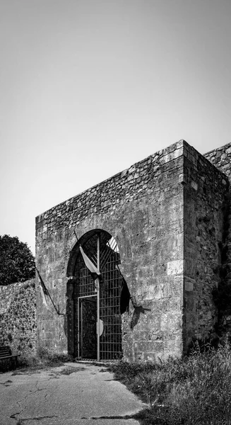 Juni 2019 Narni Umbrië Italië Het Middeleeuwse Kasteel Van Het — Stockfoto