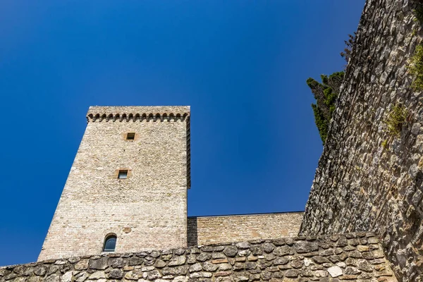 Ιουνίου 2019 Νάρνι Ούμπρια Τέρνι Ιταλία Μεσαιωνικό Κάστρο Του Αρχαίου — Φωτογραφία Αρχείου