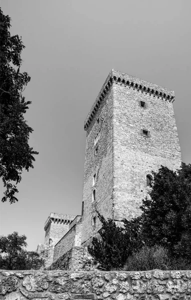 Června 2019 Narni Umbria Terni Itálie Středověký Hrad Starobylé Vesnice — Stock fotografie