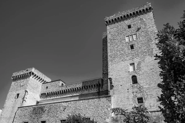 Czerwca 2019 Narni Umbria Terni Włochy Średniowieczny Zamek Starożytnej Wioski — Zdjęcie stockowe