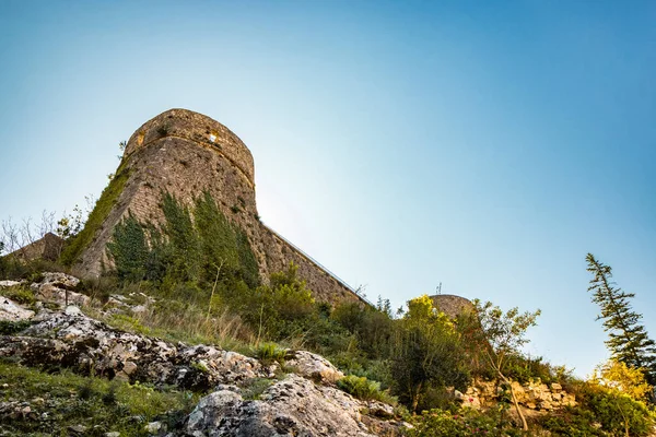 Oktober 2019 Cerro Volturno Isernia Molise Italië Het Middeleeuwse Kasteel — Stockfoto