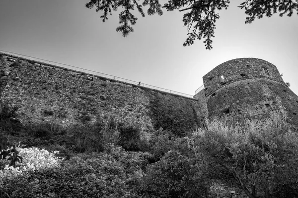 Outubro 2019 Cerro Volturno Isernia Molise Itália Castelo Medieval Pandone — Fotografia de Stock