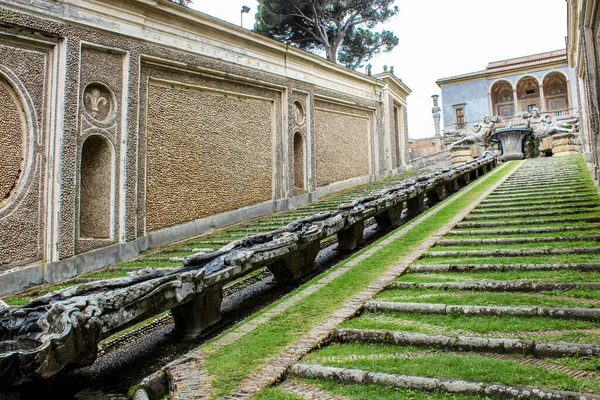 Junho 2016 Caprarola Viterbo Lazio Itália Villa Farnese Uma Construção — Fotografia de Stock