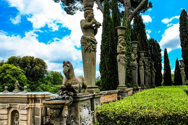 Června 2016 Caprarola Viterbo Lazio Itálie Villa Farnese Renesanční Manýristická — Stock fotografie