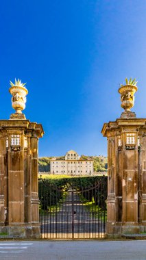 17 Şubat 2019 - Frascati, Roma, Lazio, İtalya, Castelli Romani - Belvedere olarak da bilinen muhteşem Villa Aldobrandini, devlete ait olmayan tek papalık bahçesidir. 1600 yılında inşa edilmiş.