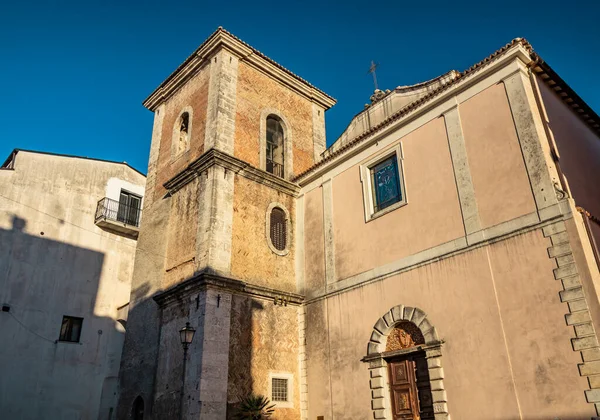 Octubre 2019 Isernia Molise Italia Iglesia Santa Chiara Construida 1275 — Foto de Stock