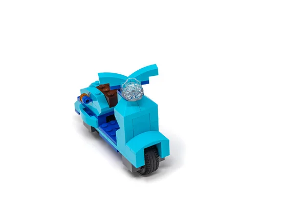 Mai 2019 Rom Italien Lego Roller Aus Bausteinen Italienische Vespa — Stockfoto