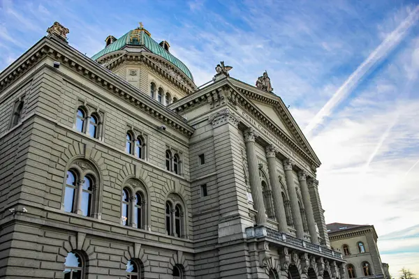 Federal Palace Place Sessions Swiss Federal Assembly Federal Council Held — Stock Photo, Image