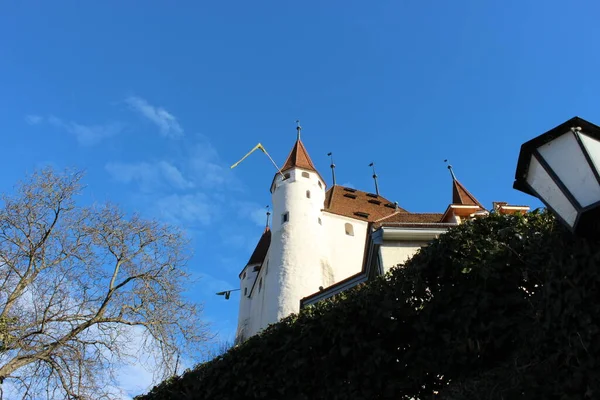 Château Thun Thoune Est Une Commune Suisse Canton Berne — Photo