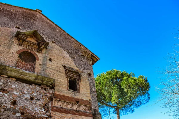 Sepulcro Annia Regilla Parque Caffarella Roma Lazio Italia — Foto de Stock