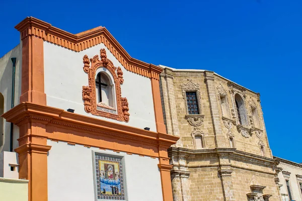 Santa Maria Della Purita Templom Gallipoli Városában Pugliában Olaszországban — Stock Fotó