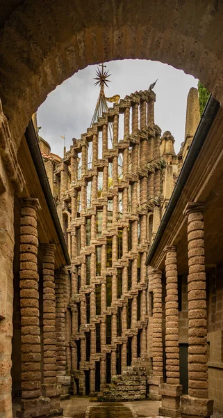 Julho 2020 Scarzuola Montegabbione Umbria Itália Convento Fundado Por San — Fotografia de Stock