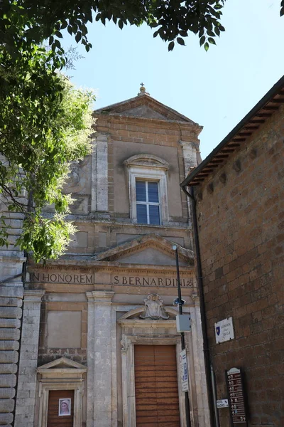 Het Park Het Albornoz Fort Van Orvieto Provincie Terni Umbrië — Stockfoto