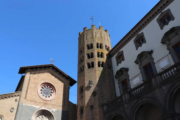 Uma Visão Cidade Orvieto Província Terni Umbria Itália — Fotografia de Stock