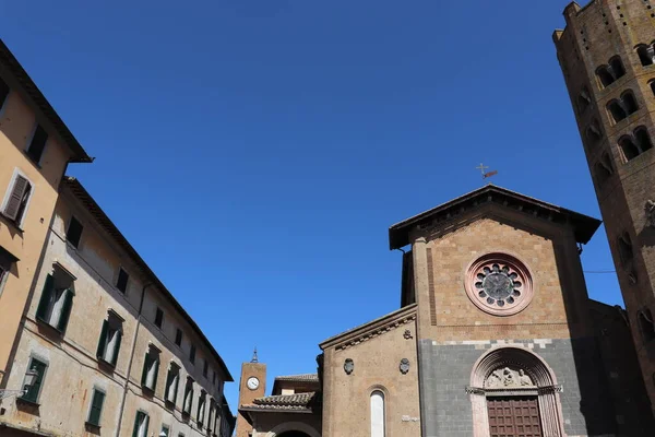 Uma Visão Cidade Orvieto Província Terni Umbria Itália — Fotografia de Stock