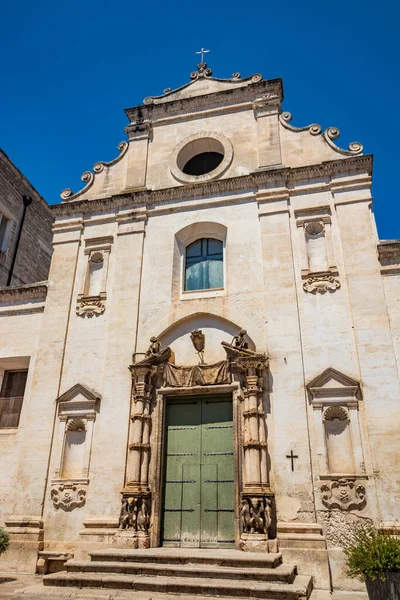 Gravina Puglia Talya Eski Araf Kilisesi Maria Del Suffragio Iki — Stok fotoğraf