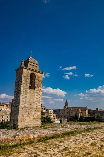 Gravina Puglia Italia Camino Guijarros Piedras Que Conduce Santuario Madonna — Foto de Stock