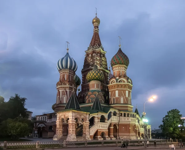 Sint Basiliuskathedraal Moskou Rusland — Stockfoto