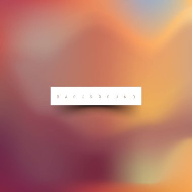 Gradyan ile soyut tarzda renkli resimde