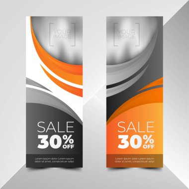 Satılık Şablon afiş vektör arka plan