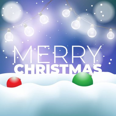 zarif Noel mavi arka plan