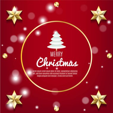 Noel arka plan gerçekçi dekorasyon ile