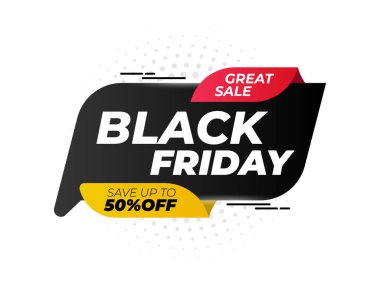 Ayrıntıları sunan Kara Cuma indirimi afişi