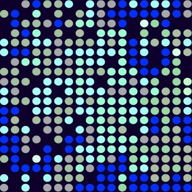 Arka plan. Benekli noktalı resim etkisi. Raster küçük resim.