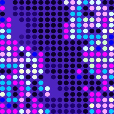 Arka plan. Benekli noktalı resim etkisi. Raster küçük resim.