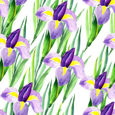 Alan dallarında suluboya tarzında bırakır. Seamless modeli. Tebrik kartları, selamlar, kumaş, sarmalayıcılar için için kullanabilirsiniz.