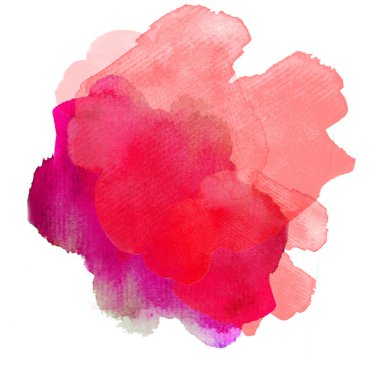   sulu boya lekeleri, soyut formları. Renk lekeleri. Tasarım için temel