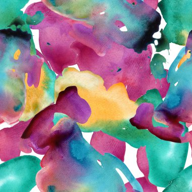 Suluboya textures. Suluboya noktalar. Sorunsuz arka plan. Dekorasyon için temel