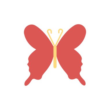 Kelebek simgesi vektör-işareti