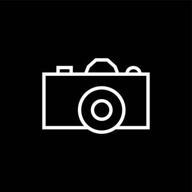 Cep dijital kamera simgesi-vektör