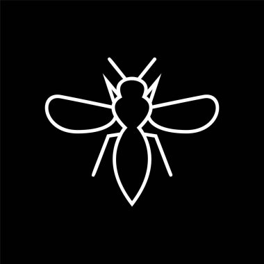 Arı böcek simgesi-vektör