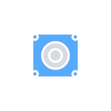 Beyaz kamera simgesi vektör