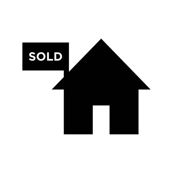 房子卖的标志图标 — 图库矢量图片