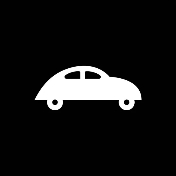 Icono Del Coche Ilustración Vectorial — Vector de stock