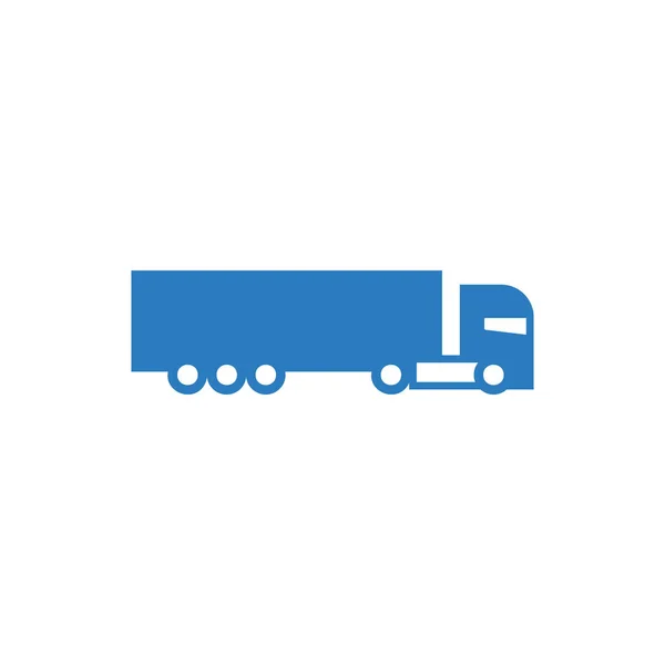 Εικονίδιο Διάνυσμα Φορτηγών Πινακίδα Μεταφοράς — Διανυσματικό Αρχείο