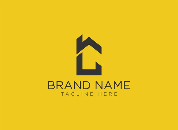 L Letter Emlak logo tasarım-gayrimenkul logosu
