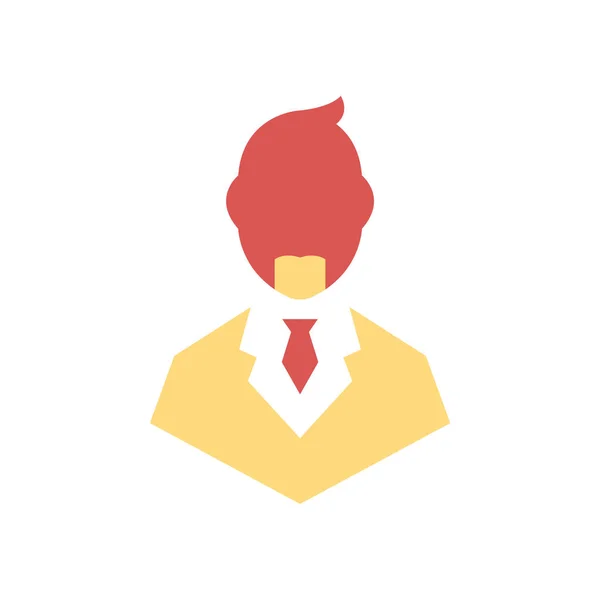 Businessman Avatar Icon Vector — Stock Vector