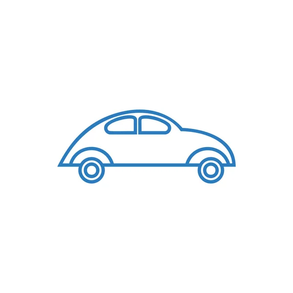 Icono Del Coche Ilustración Vectorial — Vector de stock