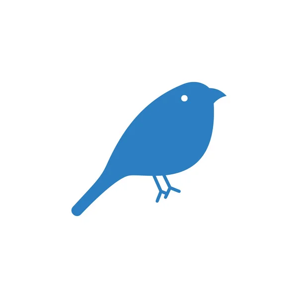 鳥のアイコンフラット 鳥のベクトル記号記号 ベクトルの図 — ストックベクタ