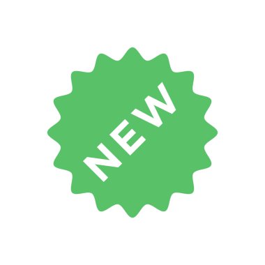 Yeni işaret simgesi-yeni varış düğmesi sembol vektörü