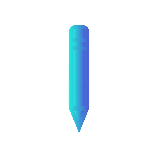 Icono de signo de pluma - Icono de lápiz vector — Vector de stock