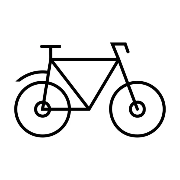 Ciclo Icono Vector Aislado — Archivo Imágenes Vectoriales